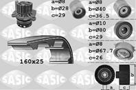 Комплект ремня ГРМ VAG A1/A3/Q5/ALTEA/IBIZA/LEON/AMAROK/GOLF/JETTA/PASSAT/POLO с вод.насос