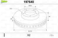 Диск тормозной MITSUBISHI SPACE RUNNER (N1_W, N2_W) 2.0 16V 91-99 перед x2