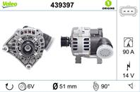 VL439397_генератор! 14V/90A 6 реб. с рем. шкивом BMW E46/E39/E60/E60N/X5 2.0-3.