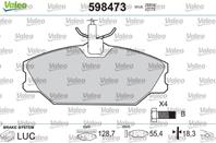 Колодки пер Meg Sc(после 03 99) JAO4 LA04)(GDB1405)