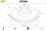 Диск тормозной перед audi a4 07-/a5 07-/q5 08-