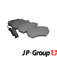Колодки тормозные дисковые передние 1163602310 от производителя JP GROUP