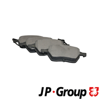 Колодки тормозные дисковые передние 1163602510 от фирмы JP GROUP