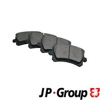Колодки тормозные дисковые задние 1163706610 от компании JP GROUP