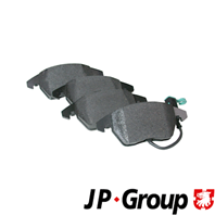 Колодки тормозные дисковые передние 1163601110 от производителя JP GROUP