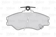 Колодки тормозные дисковые передние 301634 от производителя VALEO