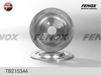 TB215344_диск тормозной задний! Toyota Yaris 1.0/1.3 06&gt