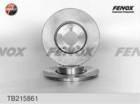 FENOX TB215861 Диск тормозной AUDI A100 90&gt95/A4 95&gt00/A6 94&gt97 передний не вент.