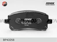 Колодки тормозные дисковые передние BP43258 от фирмы FENOX