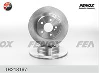 F-Диск тормозной TB218167 MB W203-204 1.8-3.0  07- 299*55 6*10. Задний