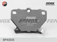 Колодки тормозные дисковые задние BP43035 от компании FENOX