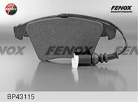 Колодки тормозные дисковые передние BP43115 от компании FENOX
