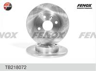 F-диск тормозной tb218072 240*10*4 задн. opel cors