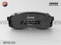 Колодки тормозные дисковые задние BP43183 от производителя FENOX
