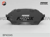 Колодки тормозные дисковые передние BP43345 от производителя FENOX