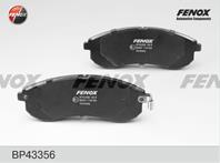 Колодки тормозные дисковые передние BP43356 от производителя FENOX