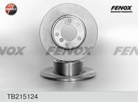 F-диск тормозной tb215124 bmw e34 1.8/2.0/2.4-2.5