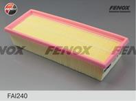 F-фильтр воздушный fai240 peugeot 206/307 04- 1.6h