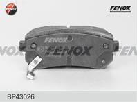 Колодки тормозные дисковые задние BP43026 от производителя FENOX