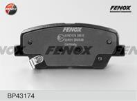 Колодки тормозные дисковые задние BP43174 от компании FENOX