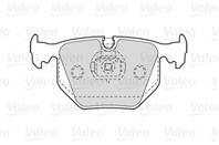 Колодки тормозные дисковые задние 301580 от фирмы VALEO