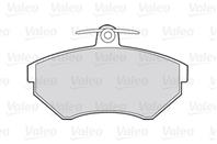 Колодки тормозные дисковые передние 301330 от производителя VALEO