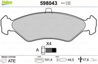 Колодки тормозные