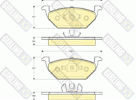 Комплект тормозных колодок, дисковый тормоз Комплект тормозных колодок, дисковый тормоз