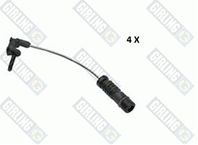 Датчик износа торм.колодок MB W124/201(К-т из 4шт.)