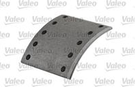 Накладка тормозной колодки BPW SAF (420х200) (стандарт  10 отверстий) (8шт.) VALEO