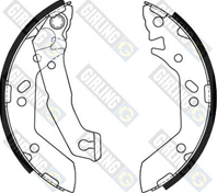 Комплект тормозных колодок