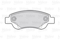 Колодки тормозные дисковые передние 301718 от компании VALEO