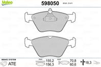 Колодки торм пер OPEL Calibra/OmegaA/B 94-/Vectra/ SAA