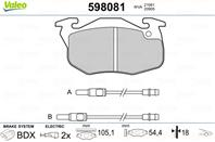 Колодки тормозные PEUGEOT: 106 (96 and amp gt 2003) 1.