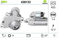 Vl438133_стартер! 12в 1.4kw citroen c2/c3  peugeo