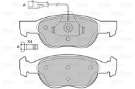 Комплект тормозных колодок, дисковый тормоз