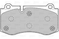 Колодки тормозные передние mb w221 w211 c219 c216 r230