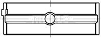 вкладыши коренные (пара) STD [SPUTTER низ] 4/5Х MB Actros OM501,502LA
