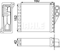 Радиатор отопителя