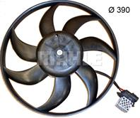 Вентилятор радиатора OPEL ASTRA H/ZAFIRA B 390mm M/T 05-