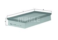 [lx1649] knecht (mahle filter) фильтр воздушный