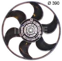 Вентилятор радиатора OPEL ASTRA H/ZAFIRA B 390mm M/T 05-