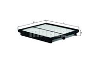 [LX1955] Knecht (Mahle Filter) Фильтр воздушный
