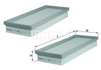 LX1466/S фильтр воздушный! MB W203/C203/CL203/R170 3.2 01&gt