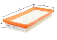 Filtr powietrza mitsubishi mirage / space star 1.0/1.2 05.12-