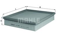 [lx889] knecht (mahle filter) фильтр воздушный
