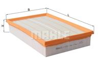 Lx4398/1 фильтр воздушный knecht audi a1/a3 17>, vw