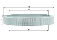 [LX58] Knecht (Mahle Filter) Фильтр воздушный