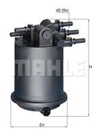 KL414 MAHLE_фильтр топливный! Renault Laguna/Megane/Scenic/Trafic 1.9DCi/Espace/Master 2.2DCi 00&gt