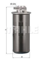 KNECHT KL454 Фильтр топливный AUDI A6 2.7-3.0 TDI (KL454)